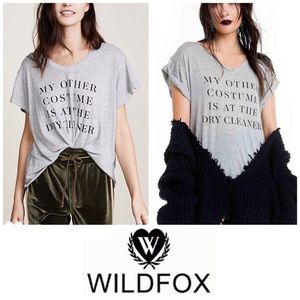 *HP* WILDFOX Romeo V-Neck Tee "My Other Costume"